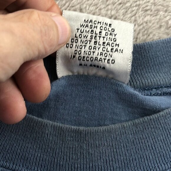 The Plaza New York T-Shirt Large Short Sleeve Casual Blue - Picture 5 of 9